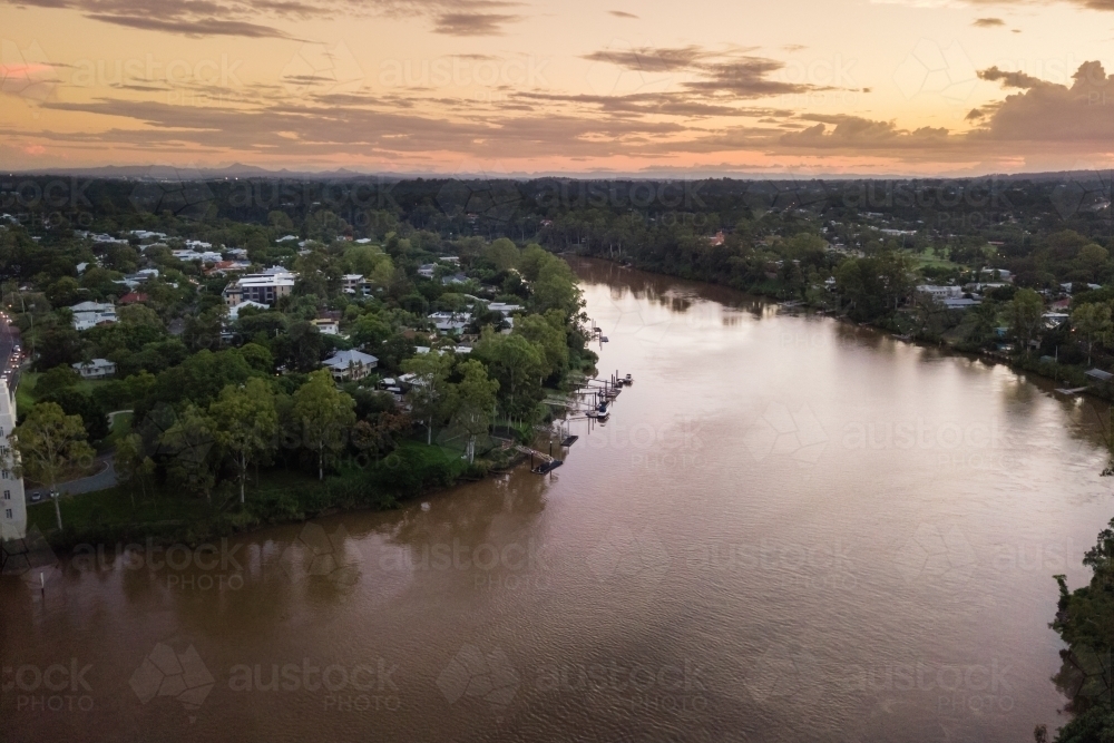 Brisbane River - Australian Stock Image