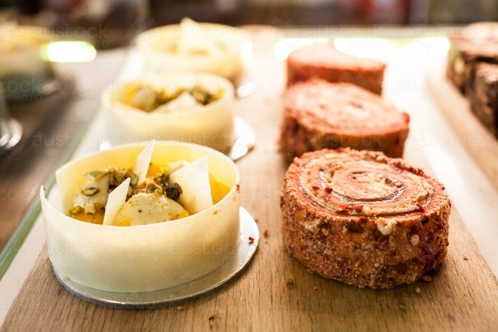 Cafe cakes - Australian Stock Image