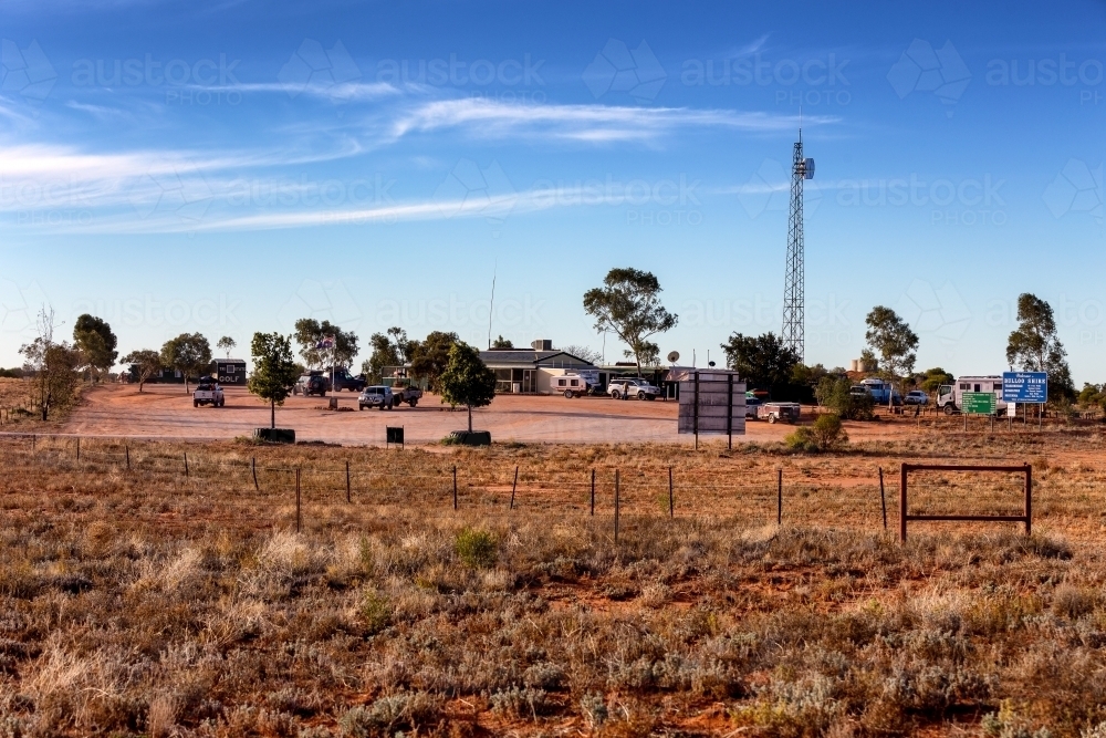 Cameron Corner - Australian Stock Image