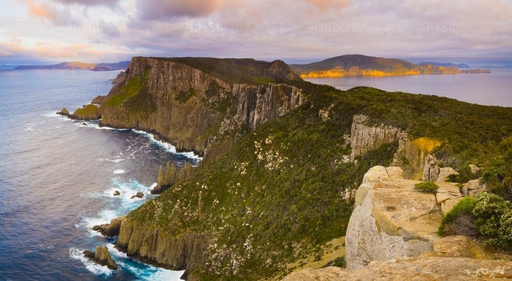 Cape Pillar - Australian Stock Image