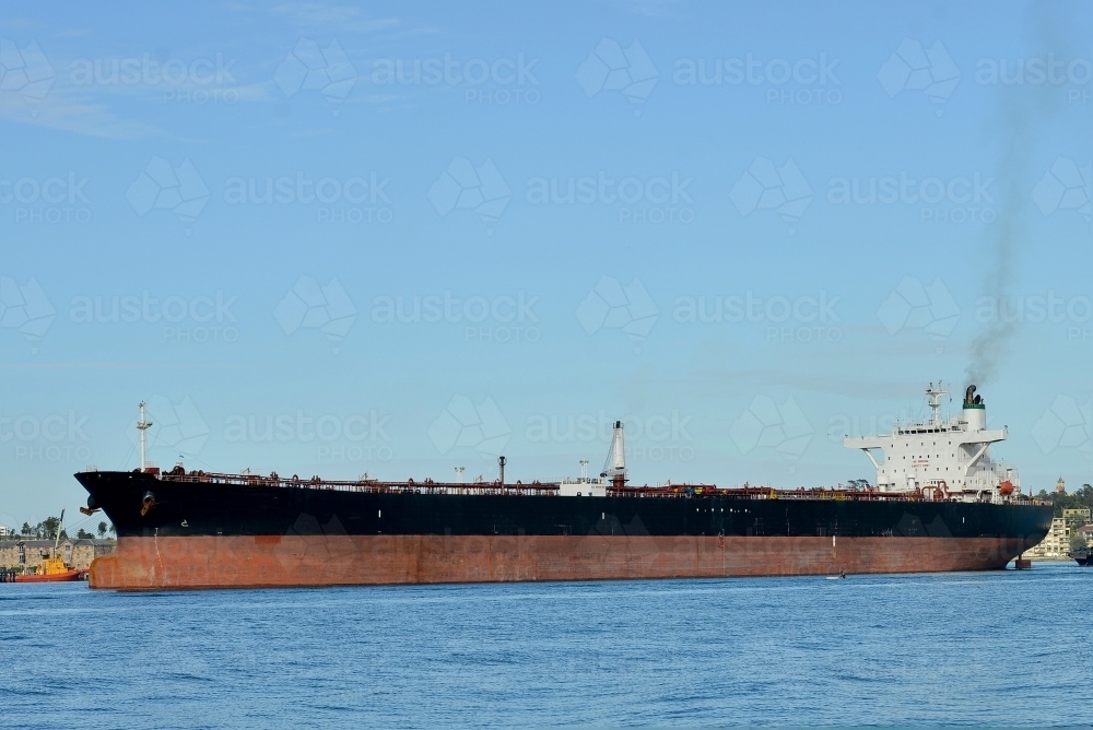 Cargo Ship - Australian Stock Image