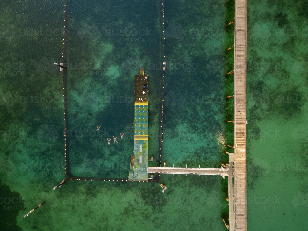 Ceduna jetty - Australian Stock Image