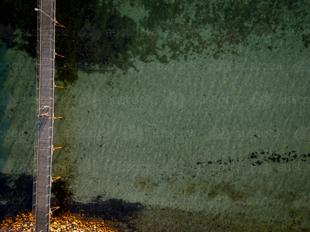 Ceduna jetty - Australian Stock Image
