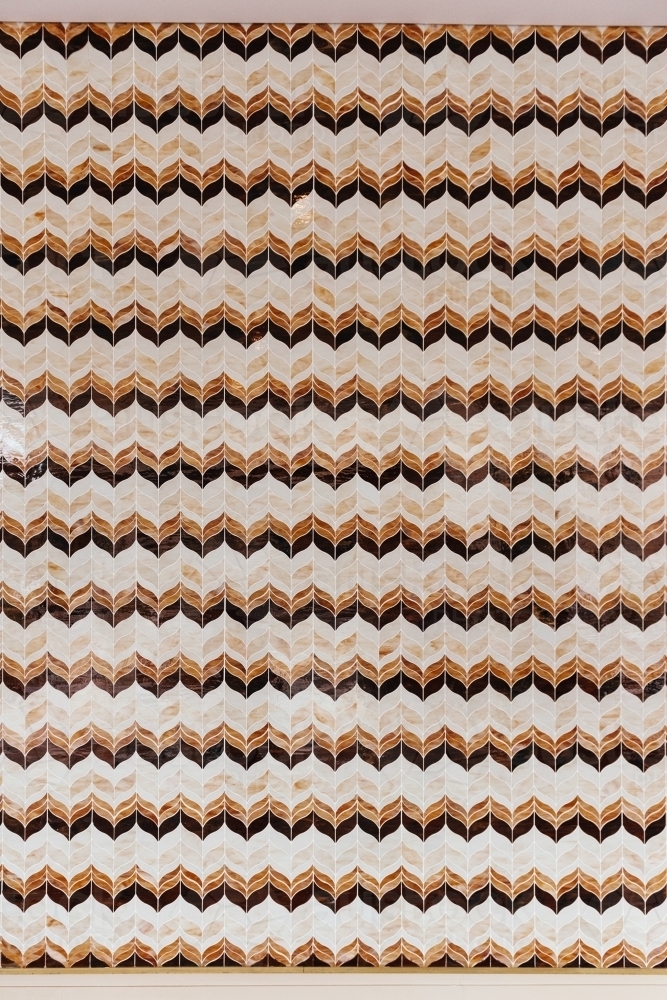 chevron pattern tile background - Australian Stock Image