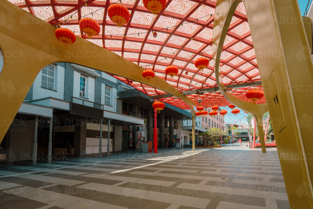Chinatown Fortitude Valley Brisbane - Australian Stock Image