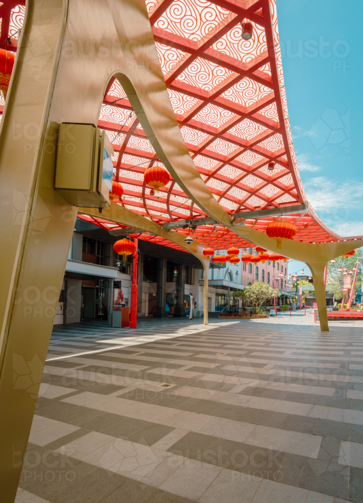 Chinatown Fortitude Valley Brisbane - Australian Stock Image