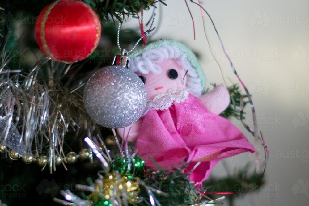 Christmas tree ornaments - Australian Stock Image