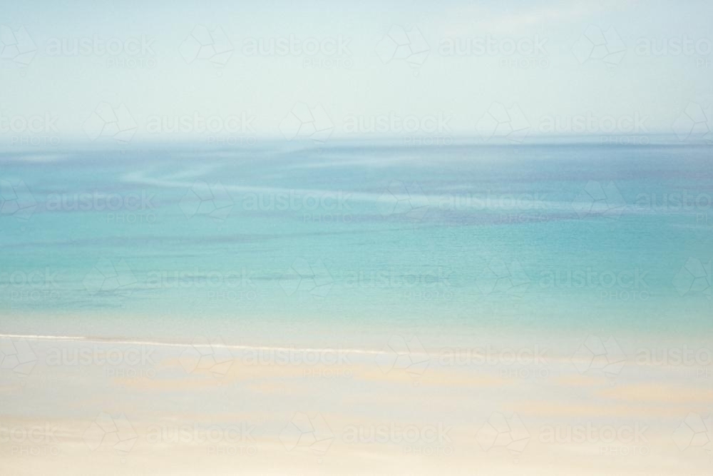 Clear water on a beach - Australian Stock Image