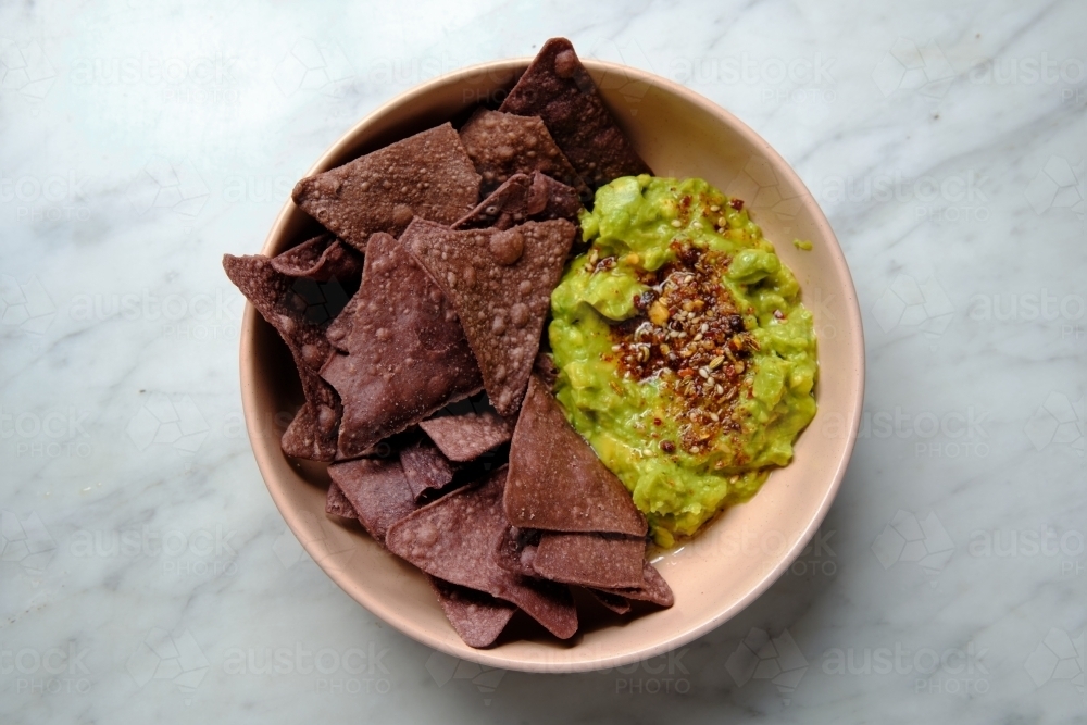Guacamole and Chips