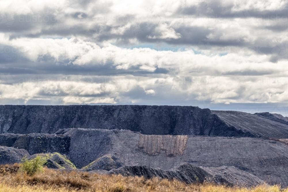 Coal Mine Tailings - Australian Stock Image