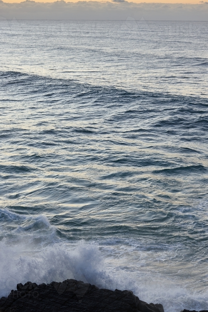 Coastal landscape on sunrise - Australian Stock Image