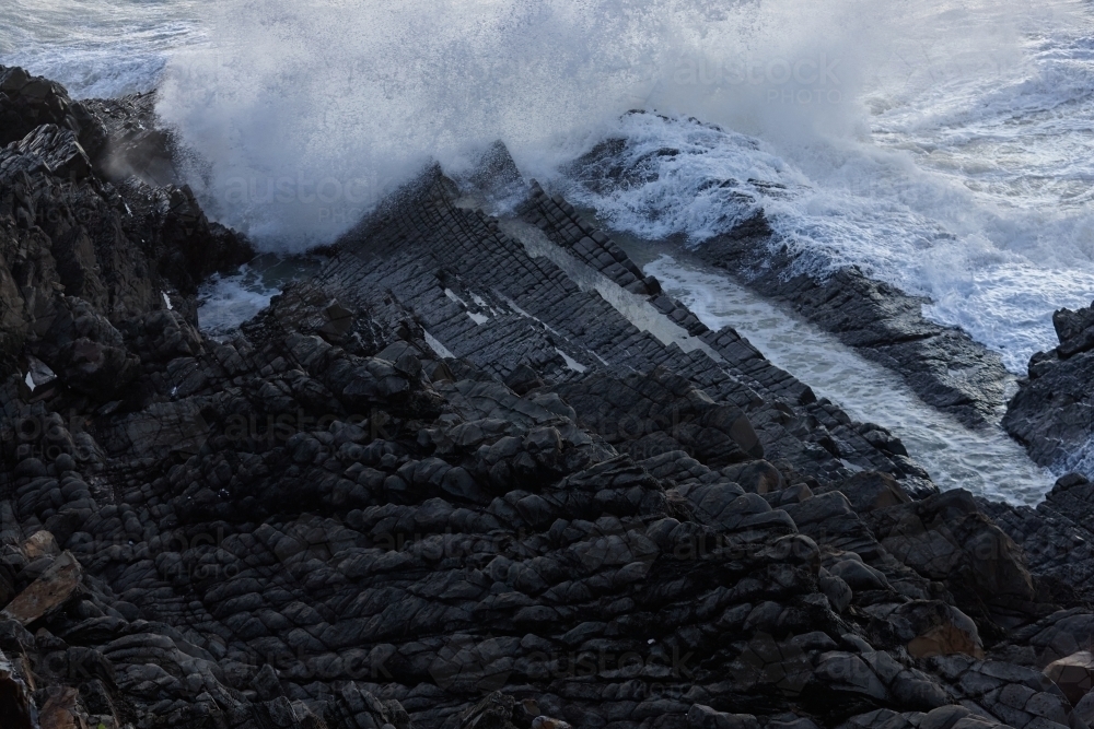 Coastal landscape on sunrise - Australian Stock Image