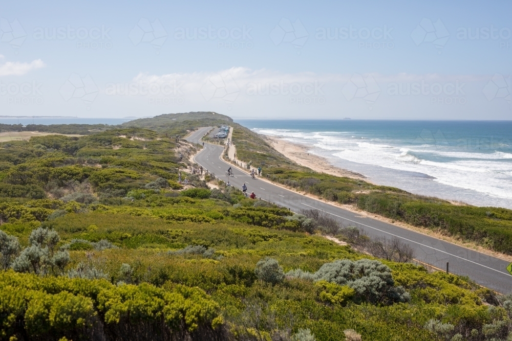Coastal road - Australian Stock Image