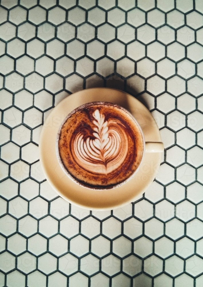 Coffee on the table - Australian Stock Image