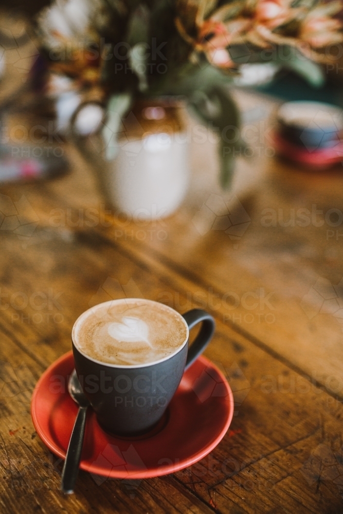 Coffee ready to drink - Australian Stock Image
