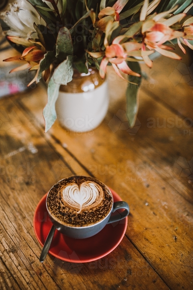 Coffee ready to drink - Australian Stock Image