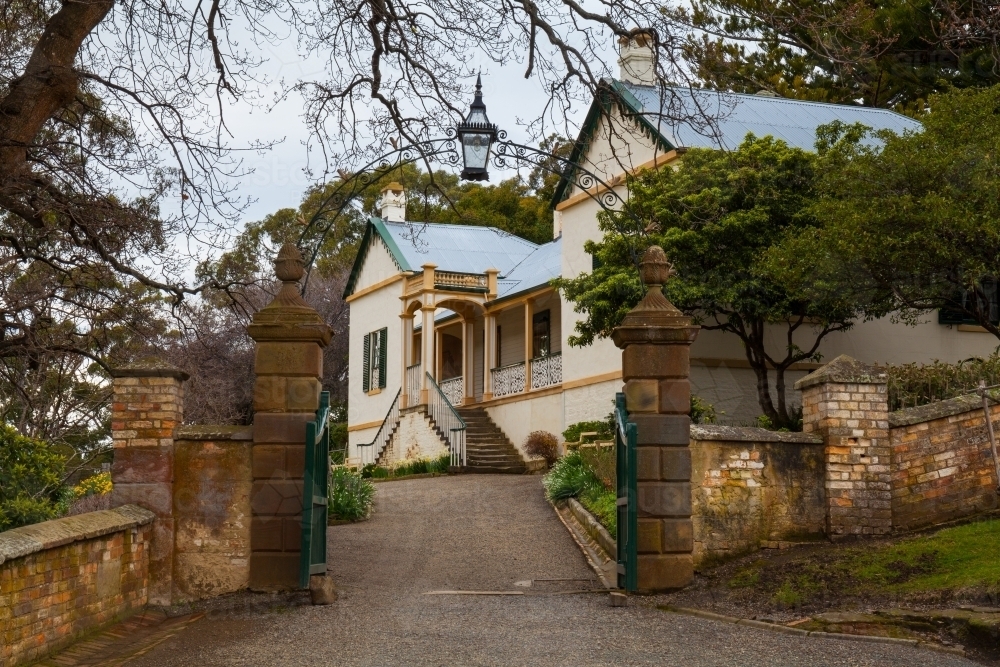 Commandant's House (c.1833-56) - Australian Stock Image