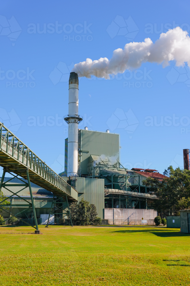 Condong sugar cane mill in northern New South Wales near Murwillumbah - Australian Stock Image