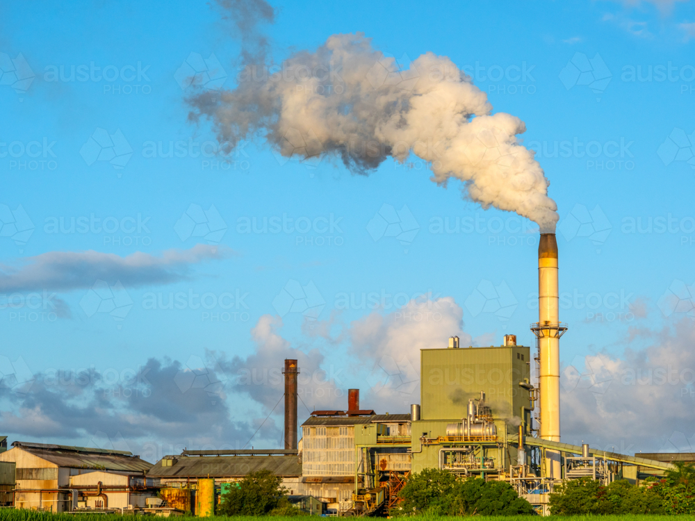 Condong Sugar Cane Mill near Murwillumbah - Australian Stock Image