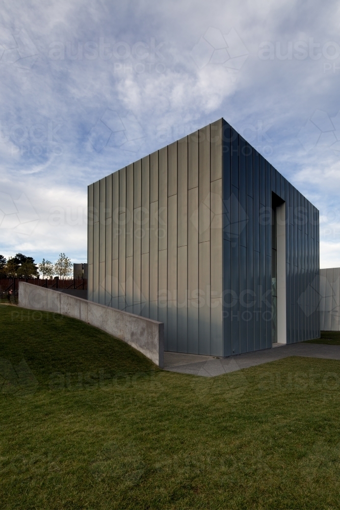 Contemporary Building in Natural Setting - Australian Stock Image