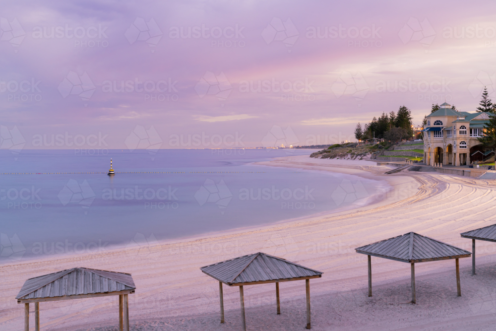 Cottesloe Beach Dawn - Australian Stock Image