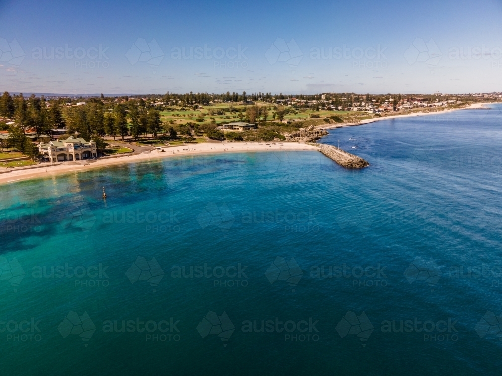 Cottesloe Beach Mornings - Australian Stock Image