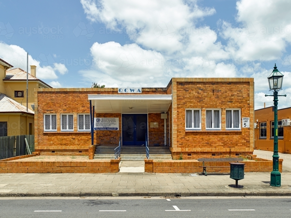 County Womans Association building in a regional town - Australian Stock Image