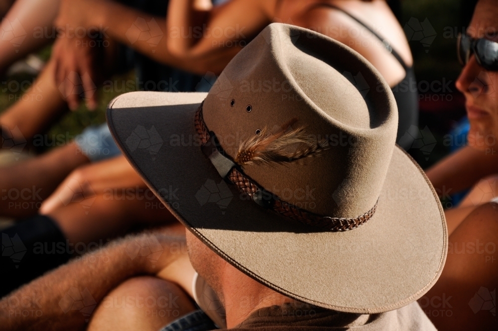 Cowboy hat - Australian Stock Image