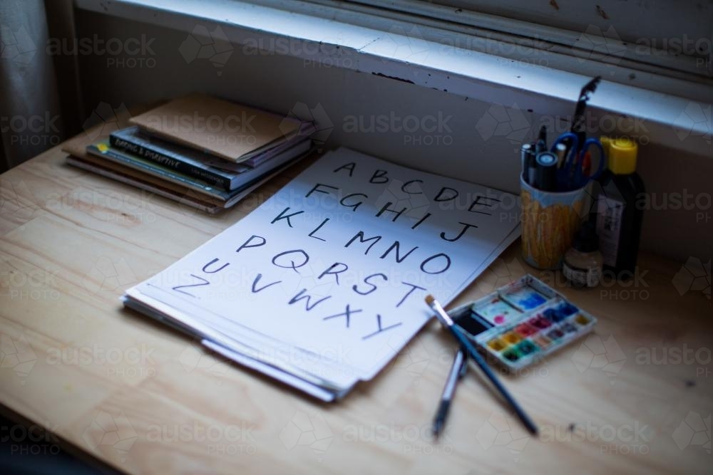 Craft Desk - Australian Stock Image