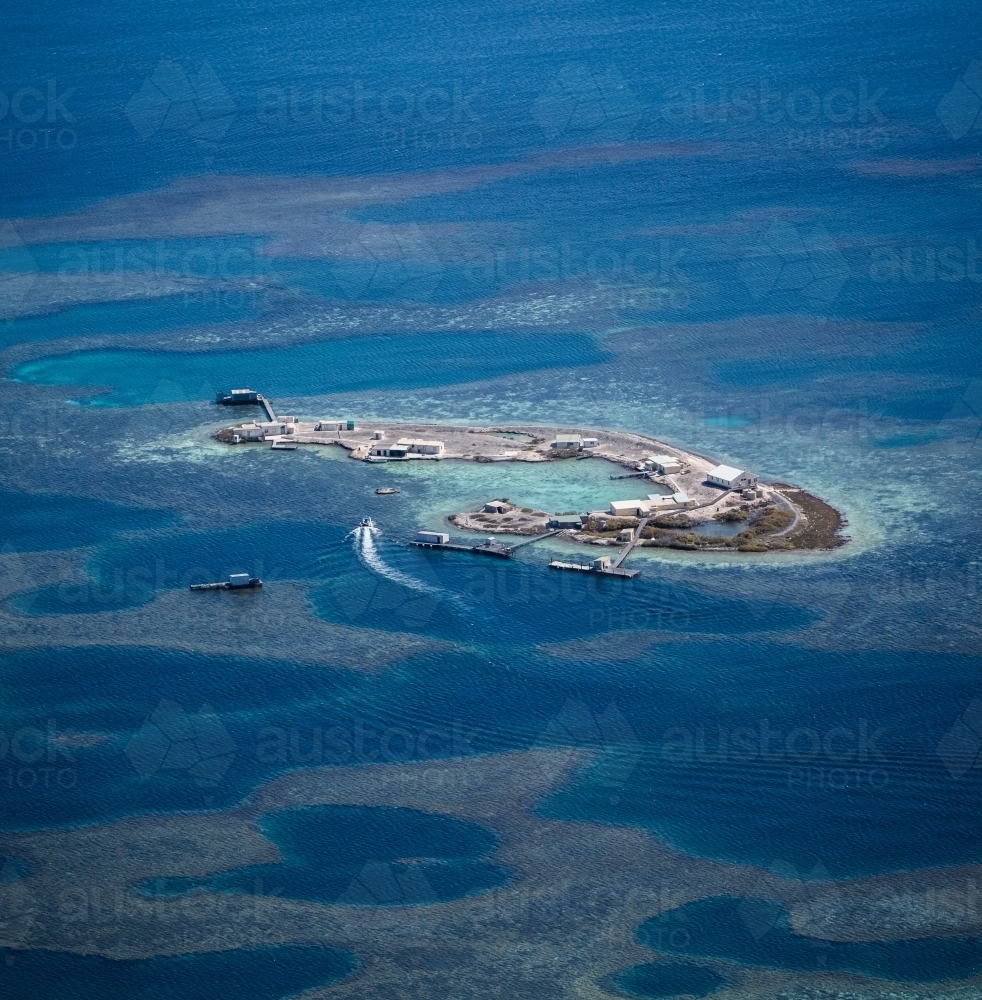 Crayfishing Abrolhos Islands - Australian Stock Image