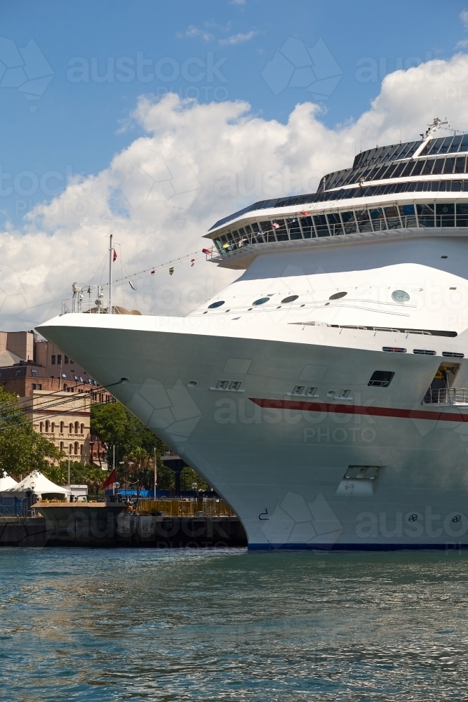 cruise ship docked