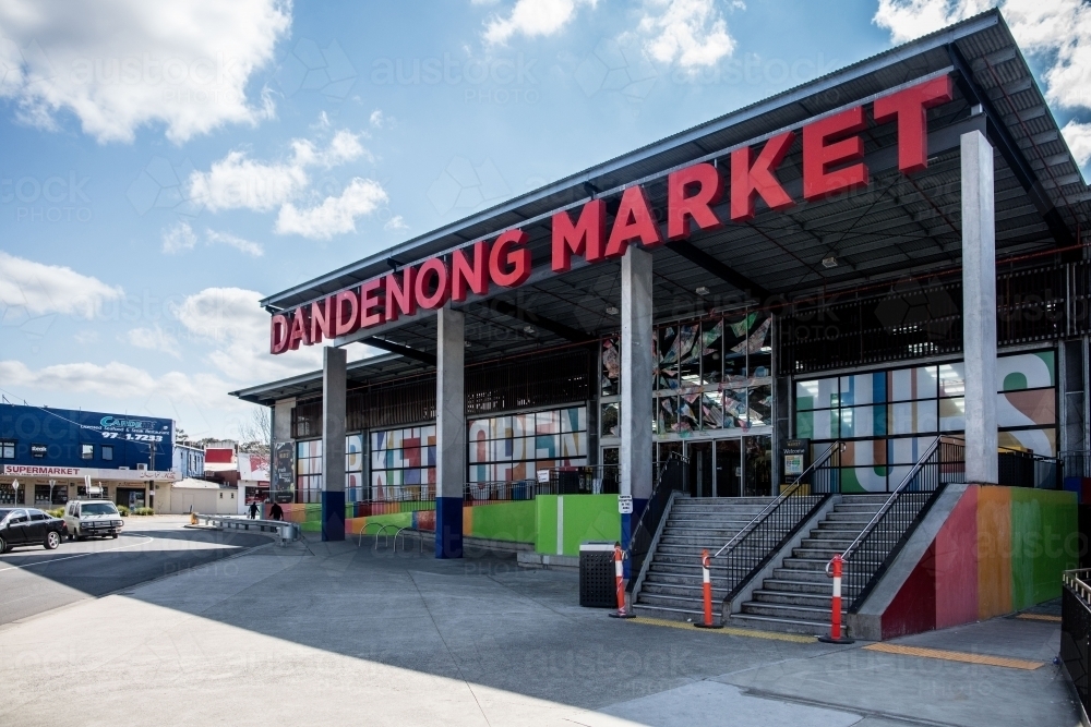 Dandenong Market Building - Australian Stock Image