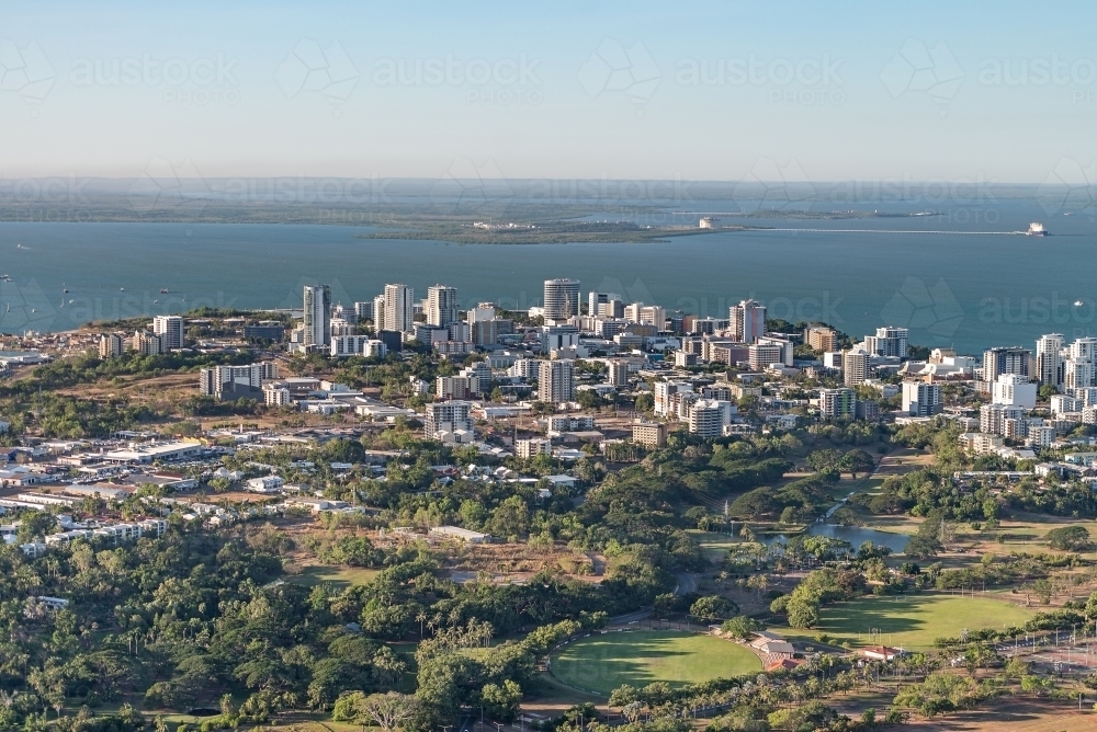Darwin city aerial - Australian Stock Image