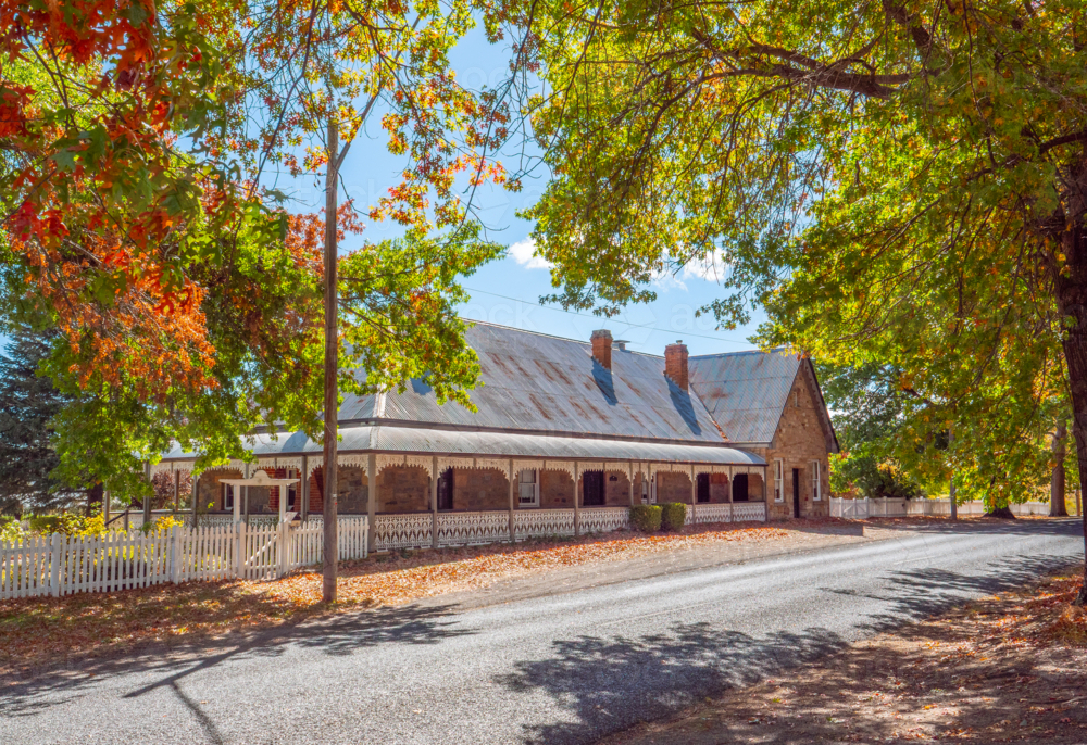 Deloraine, a historic house at the entrance to Tenterfield - Australian Stock Image