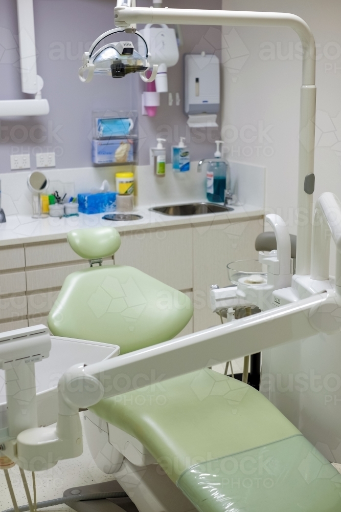 Dental chair and clinic - Australian Stock Image