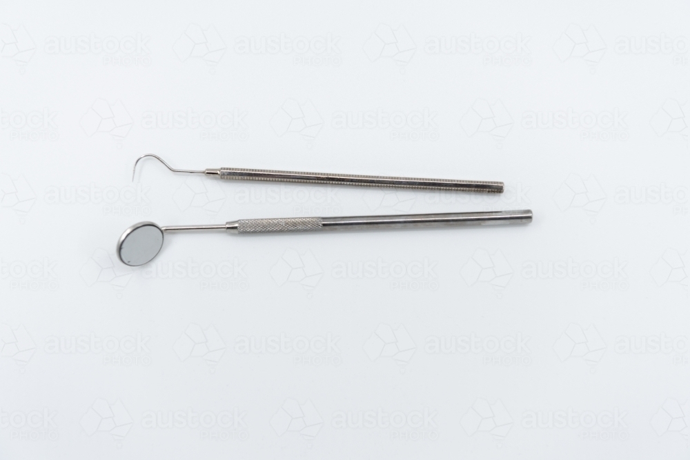 Dentist tools - Australian Stock Image