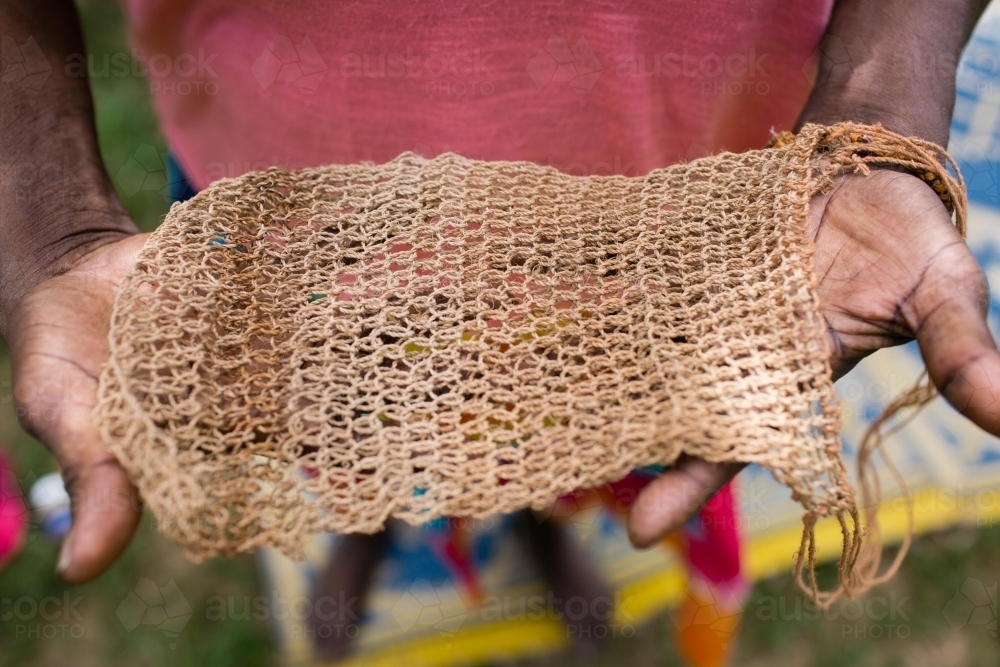 Dilly Bag - Australian Stock Image