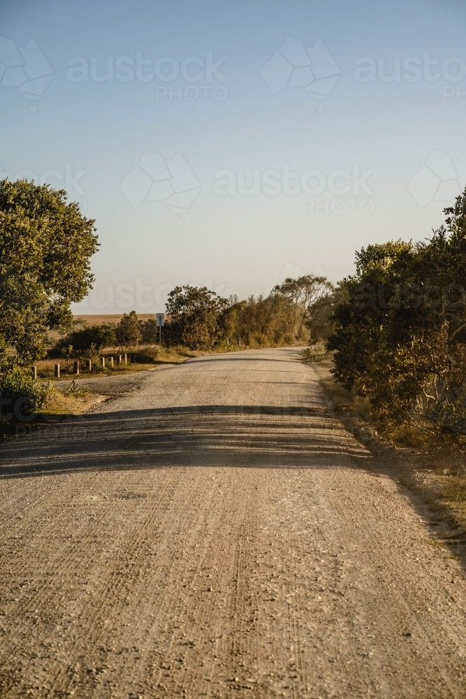 dirt road - Australian Stock Image