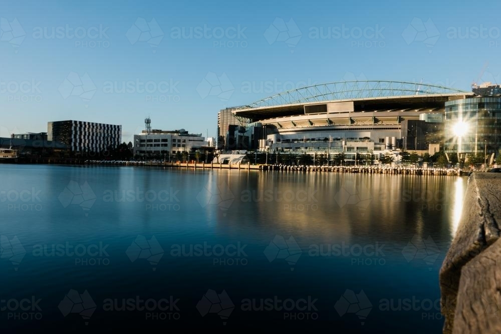 Docklands Stadium, Melbourne, Victoria - Australian Stock Image