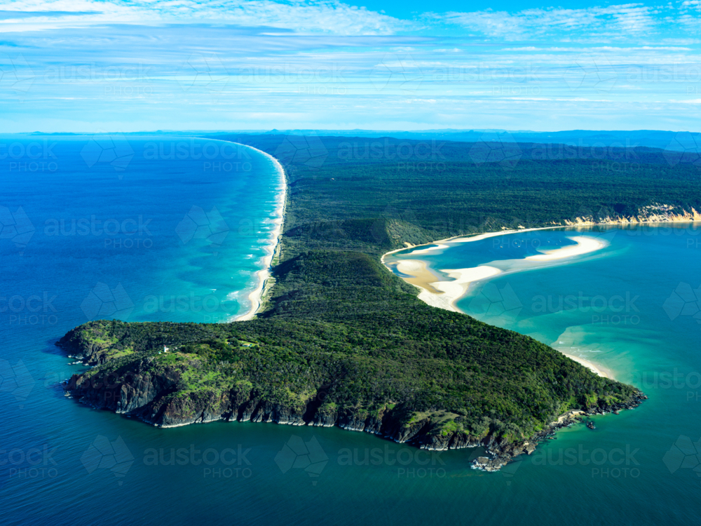 Double Island Point - Australian Stock Image