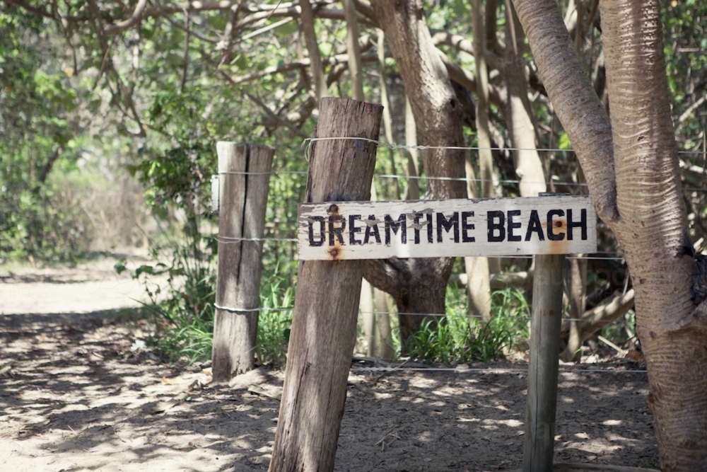 Dreamtime Beach, Northern New South Wales - Australian Stock Image