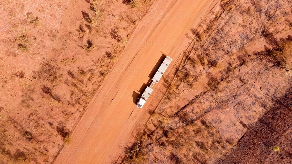 Drone images of remote area in Western Australia - Australian Stock Image