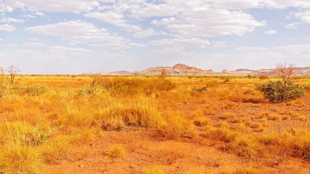 Drone images of remote area in Western Australia - Australian Stock Image