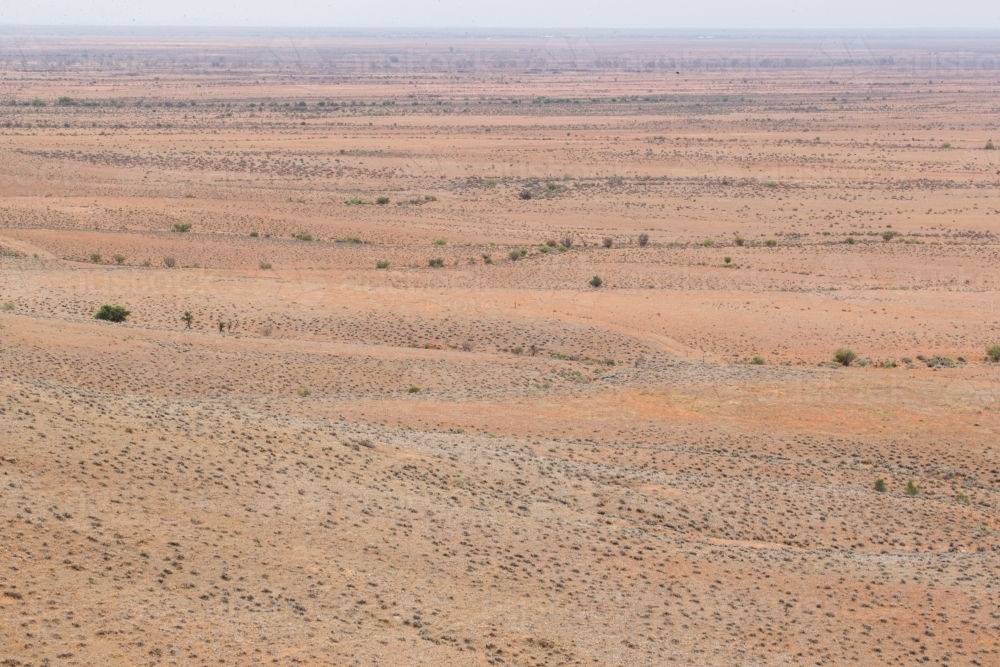 dry deserted land during daytime - Australian Stock Image