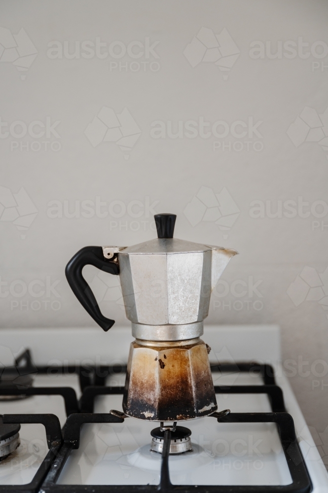 Espresso maker - Australian Stock Image