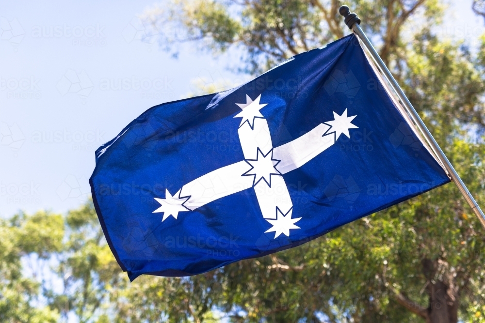 Eureka flag - Australian Stock Image