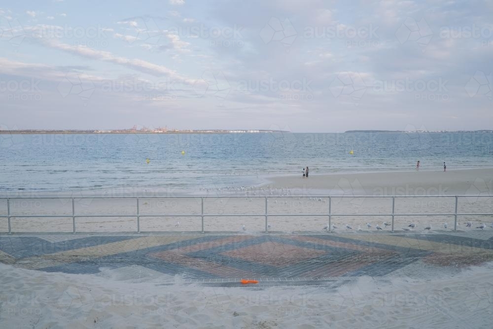 Evening view over Botany Bay - Australian Stock Image