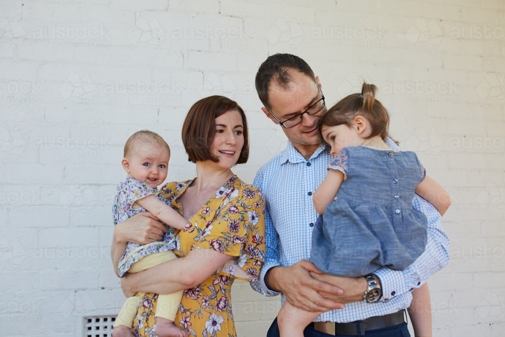 Family - Australian Stock Image