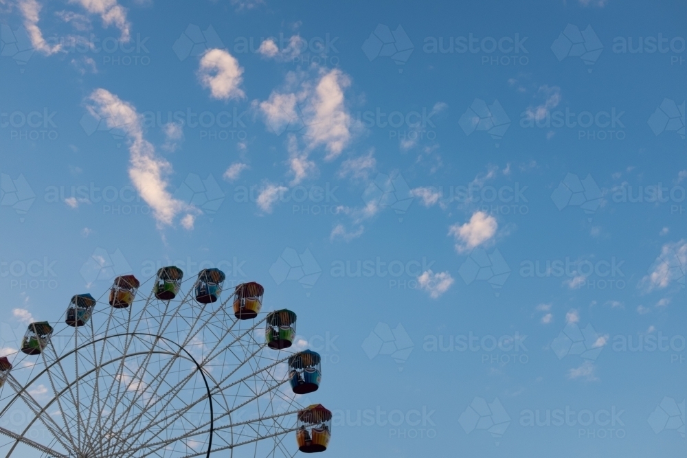 Ferris Wheel at a Carnival - Australian Stock Image