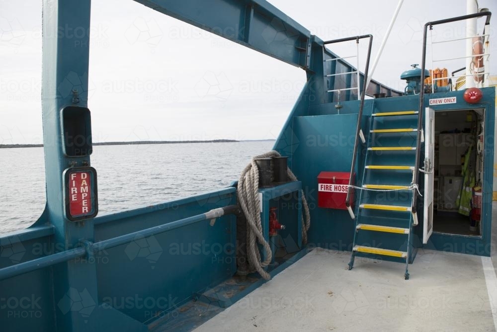 Ferry to Stradbroke island - Australian Stock Image